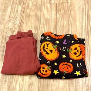 2x Festive Fall Leggings *GOOD VALUE*